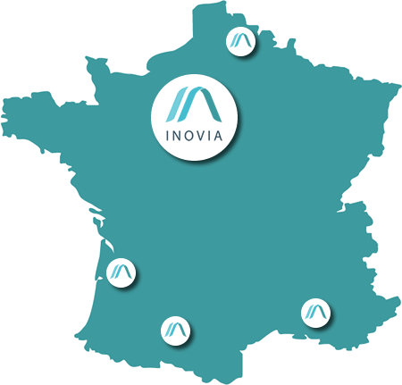 Bureaux d'Inovia-Group en France